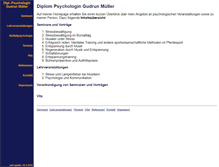 Tablet Screenshot of gudrun-mueller.de